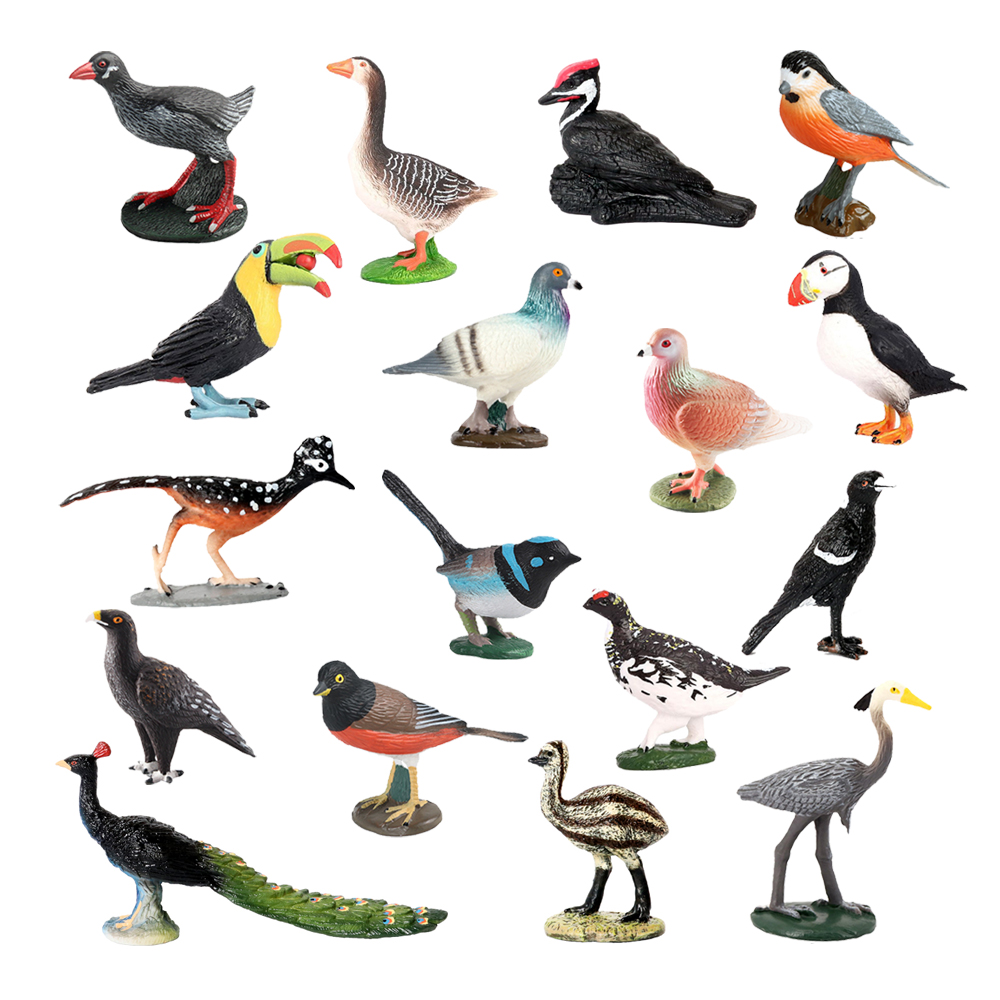 Kids Toys Reviews - Figuras de Animales Modelo Búho, Flamenco,