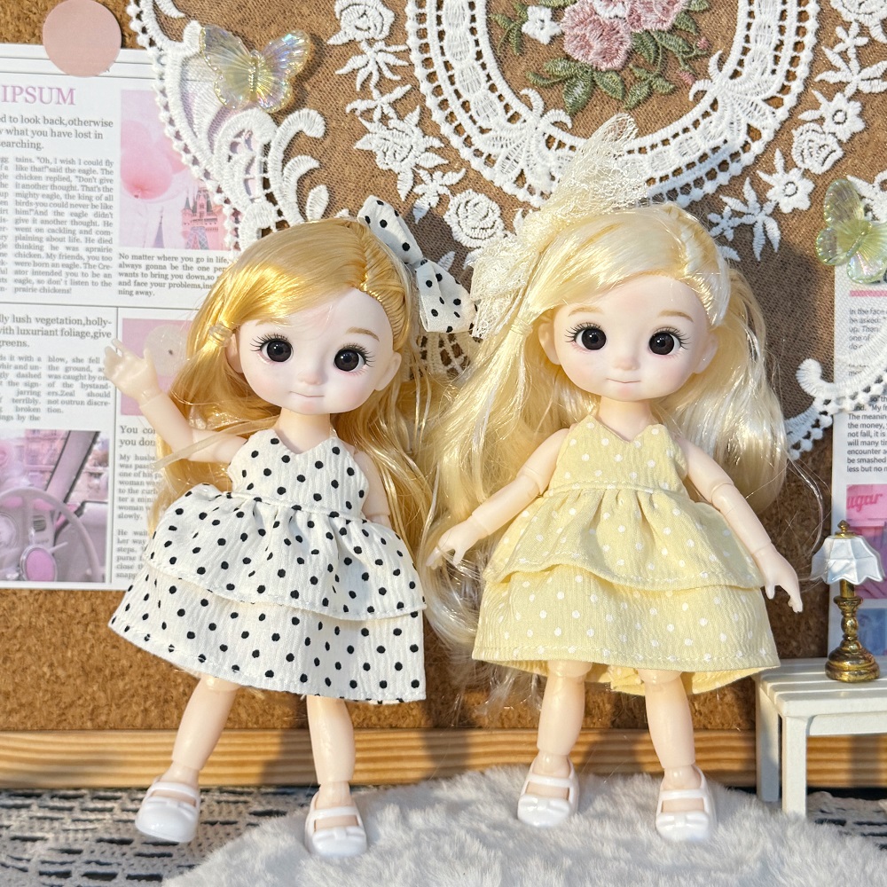 Kids Toys 3 Year Old - Muñecas BJD de 15-17 cm, 1/12,