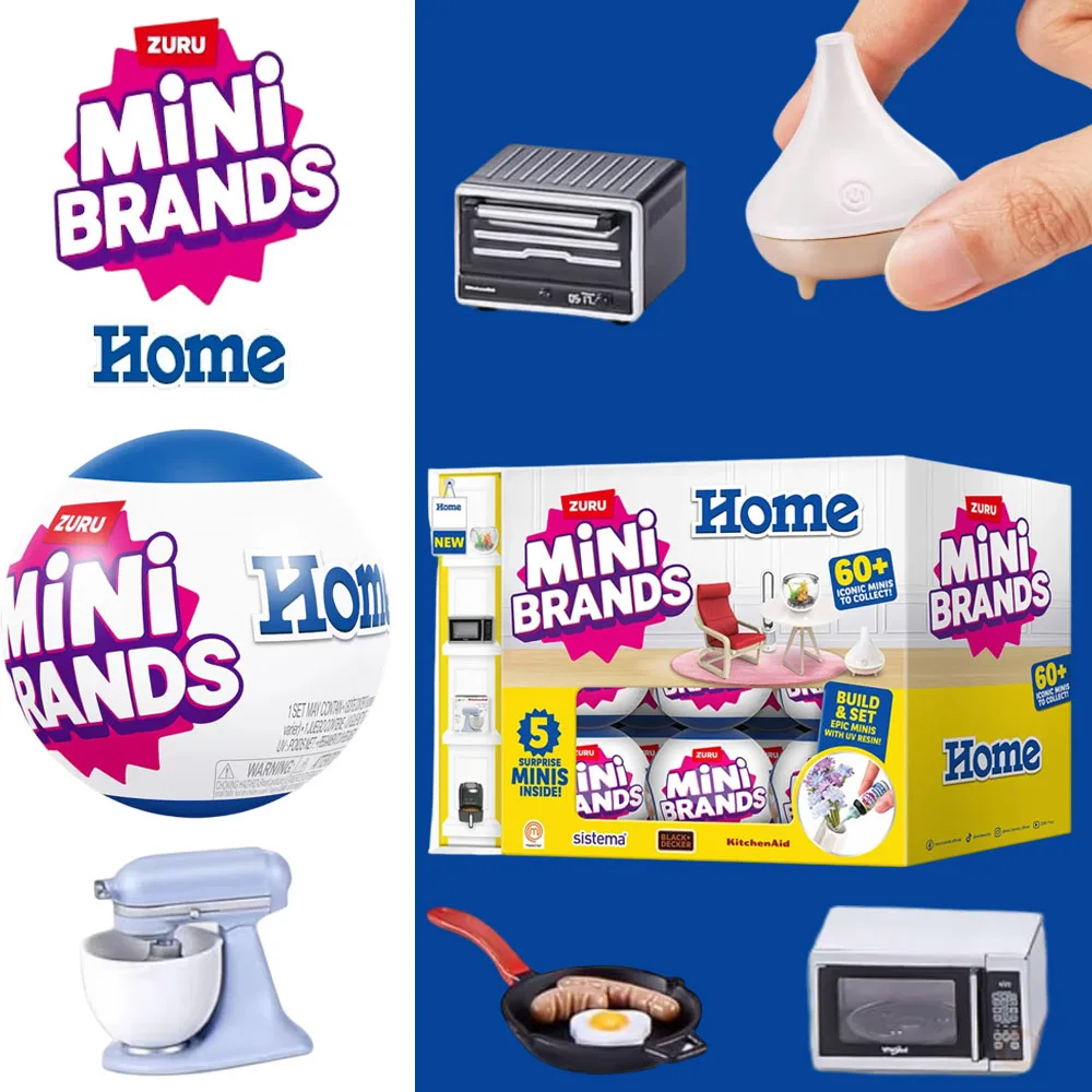 Kids Toys Kitchen Set - ZURU Mini Brands Serie Hogar, Más