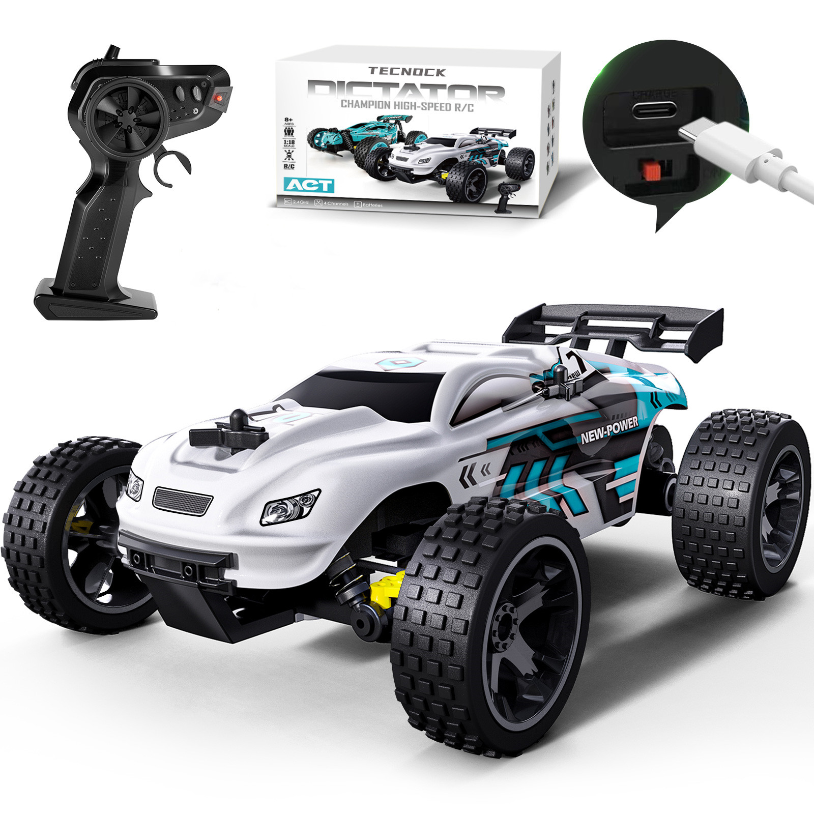 Coche RC de alta velocidad par - Kids Toys Under 50 reseña y precio