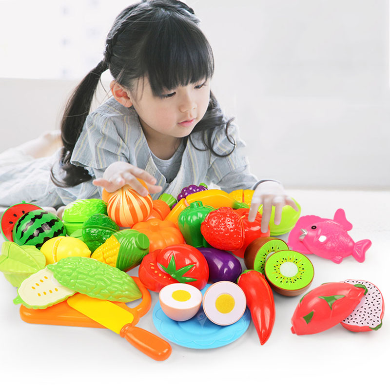 Juguetes para cortar frutas y  - Kids Toys Kitchen Set reseña y precio